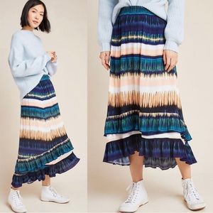 Anthropologie maxi skirt